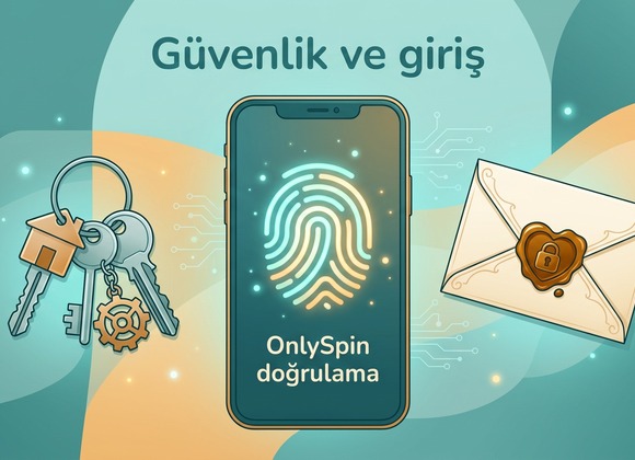 OnlySpin Güvenlik ve Giriş